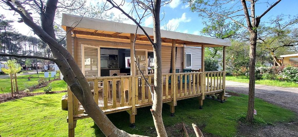 Mobil-home cosy climatisé 5 pers - Terrasse couverte - Plage des Casernes à 800m - 4