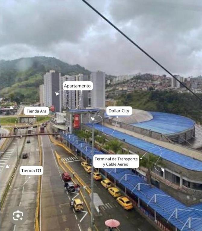 Hermoso apartamento junto al terminal y cable - 2