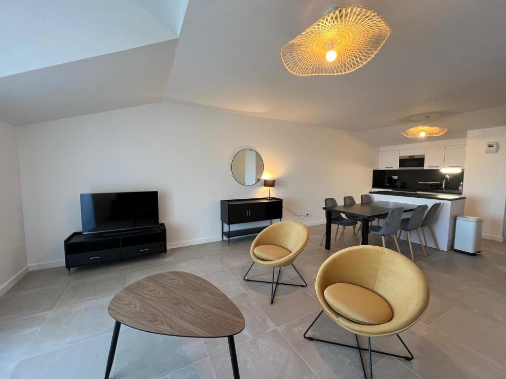 Duplex T4 Centre-ville Arcachon, 6 pers, Terrasses avec Aperçu Bassin, Plage 100m - FR-1-474-261 - 1