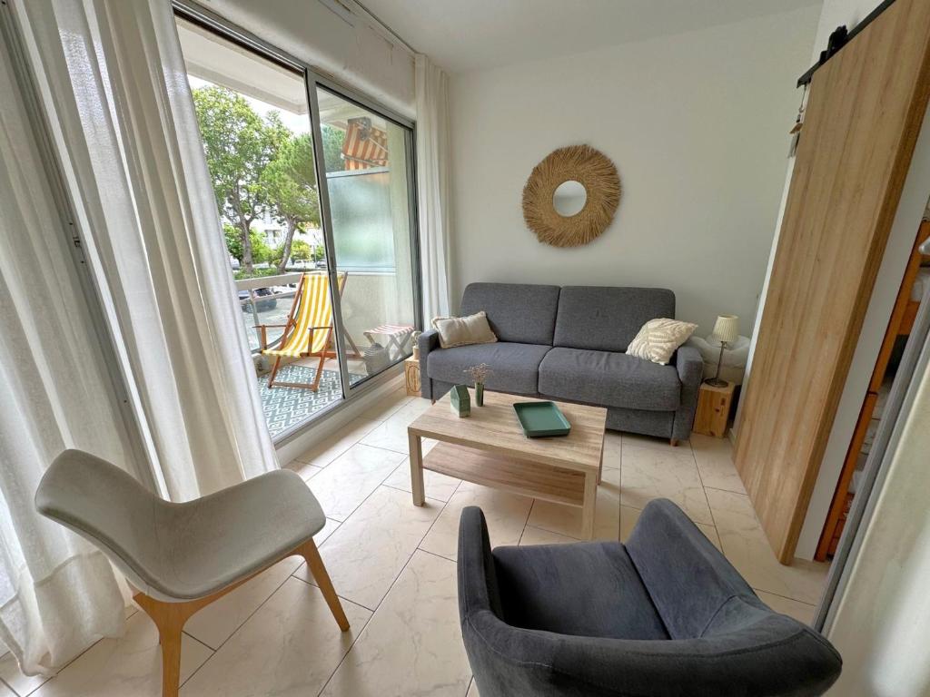 Appartement à Arcachon : Plage à 50m, Terrasse, Parking, WIFI, 4 Pers - FR-1-474-266 - 1