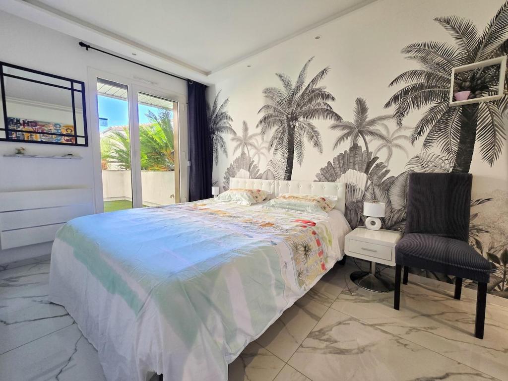 51m2 Gray d'Albion, Croisette, terrasse & clim - 3