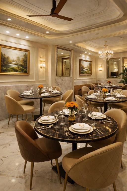 ホテル ライフ コーポレート スイーツ ニア IGI エアポート (Hotel Lyf Corporate Suites - Near IGI Airport) レストラン
