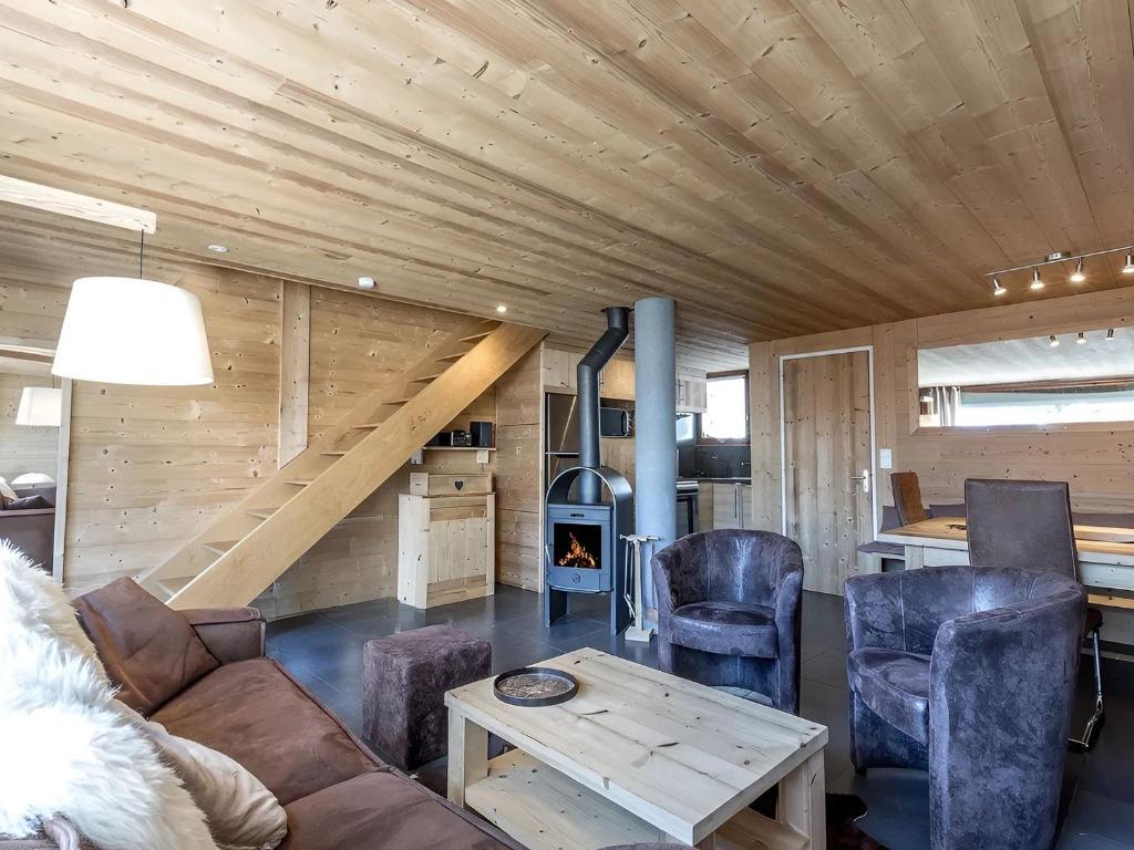 Appartement 6-8 pers, bord de piste, poêle, garage - FR-1-304-102 - 2