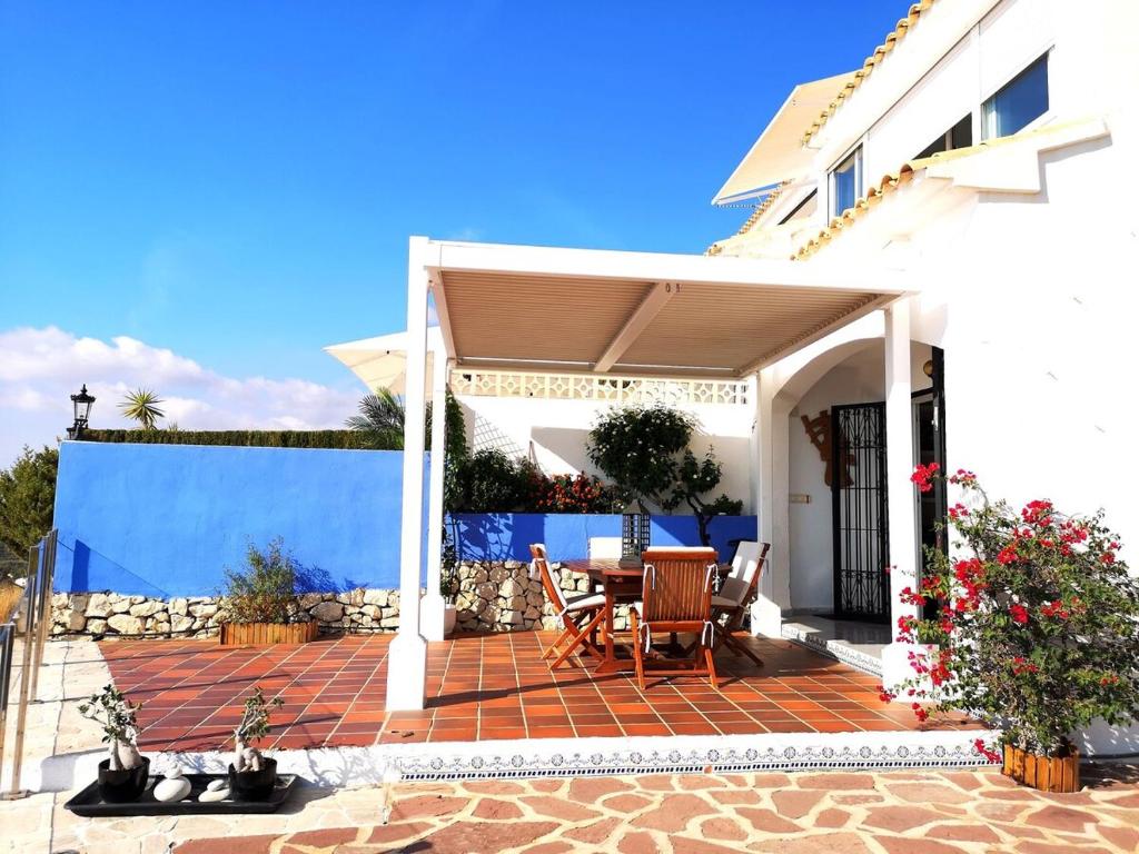 Great sea views terrace at this house in Altea - 3