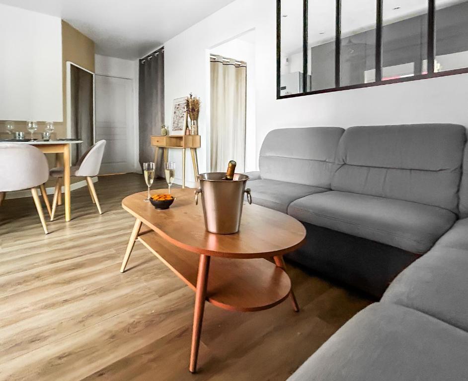 T3 moderne, balcon, parking, proche centre ville - 4