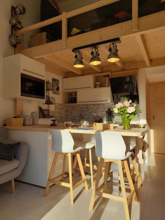 Chalet mitoyen au calme - rez-de-jardin - parking - 3