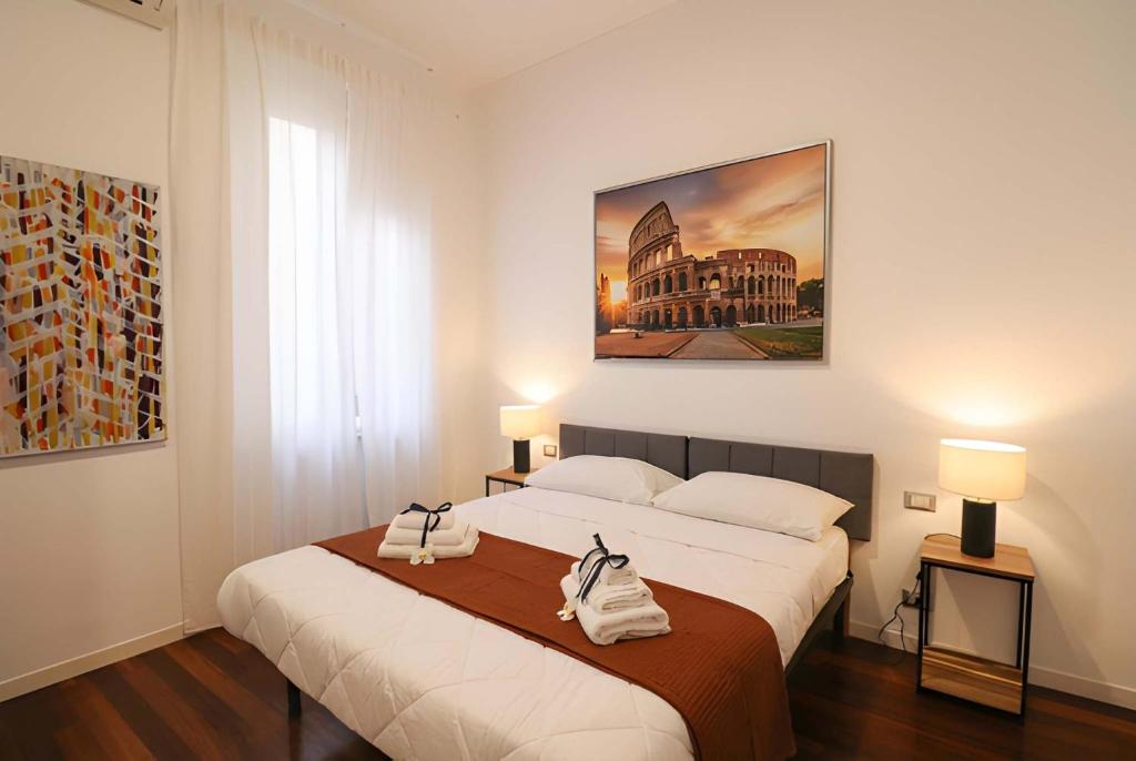 Deluxe Vatican Chic Home - 2min Vatican & Metro 2min - AC, Wifi - 2