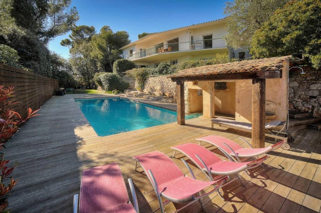 FRGK Villa Le Petit Bois Panoramic View, Lush Garden Ultra-Fast Wi-Fi near Cannes - 1