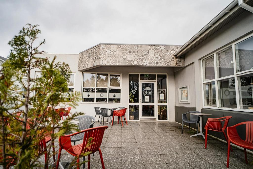 Balcony/terrace, Hotel Valaskjalf in Egilsstadir