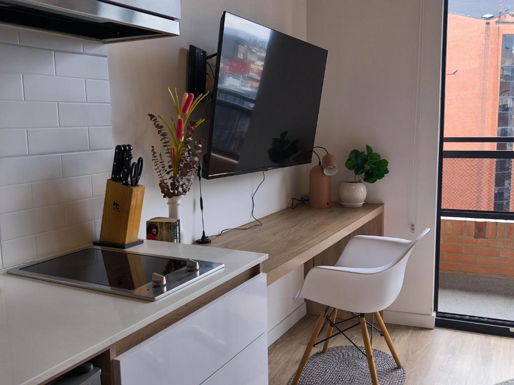 Hermoso Apartamento Tipo Loft Bogotá - 5