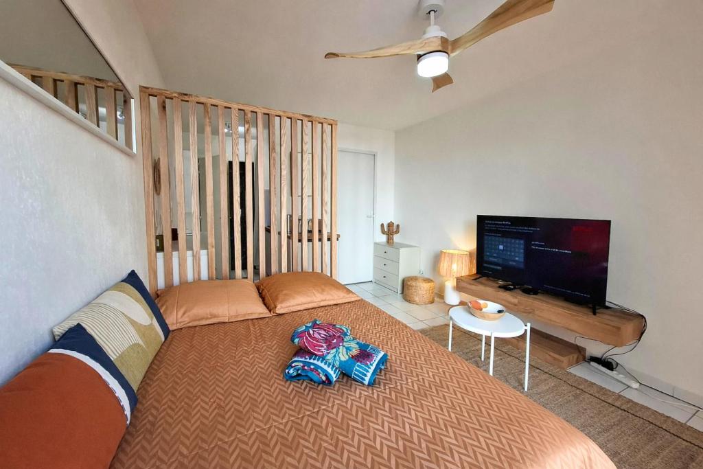 Le Petit Bali - Studio de Standing avec Wi-Fi & TV, proche tramway - 1
