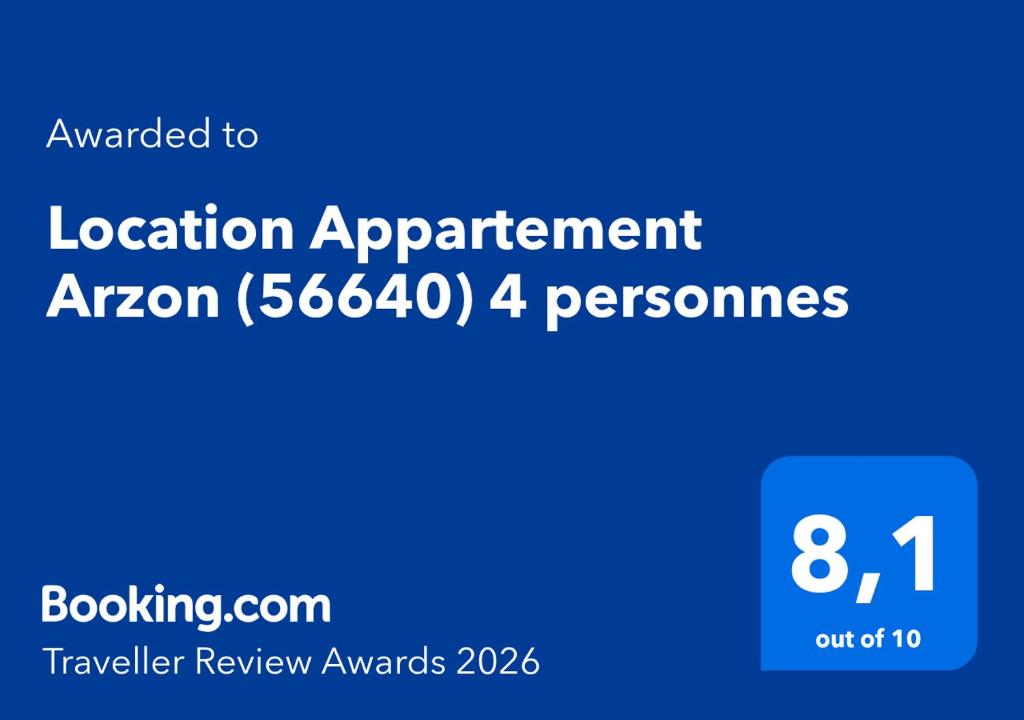 Location Appartement Arzon (56640) 4 personnes - 1