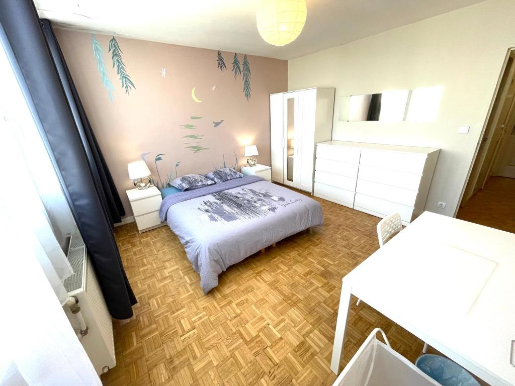 Chambre Privée en Colocation Villeurbanne Métro Bonnevay - 2