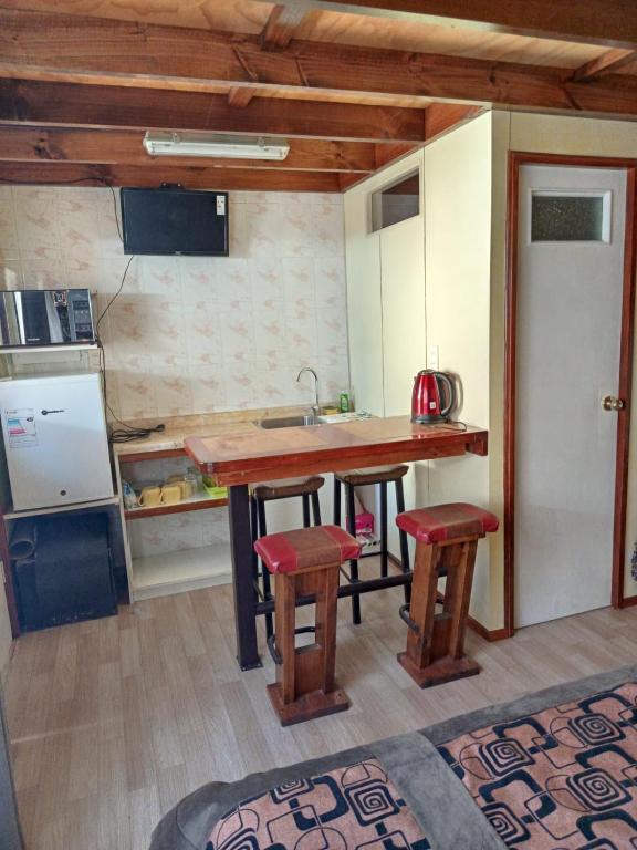 Cabaña interior con estacionamiento 4P Temuco - 2