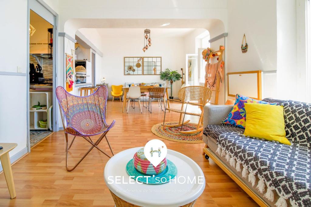 SELECT'soHOME - Appartement avec vue mer à 180 degrés pour 4 personnes - Services et Linge compris - AGAVE - 1