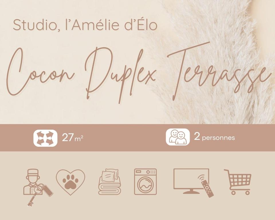 COCON DUPLEX-TERRASSE, L'Amélie d'Élo - 2