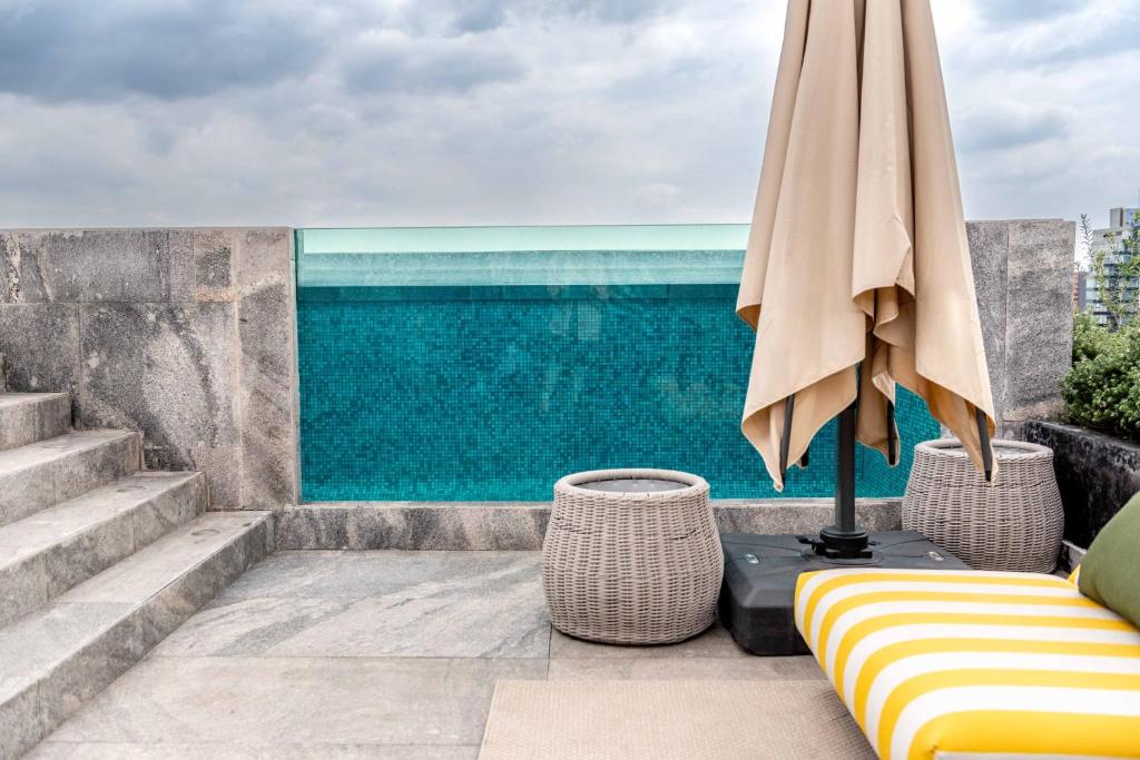 Amazing 1BR in Roma Norte with AC balcony and Rooftop - 2