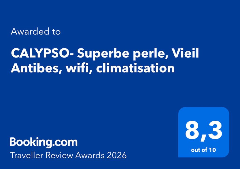 CALYPSO- Superbe perle, Vieil Antibes, wifi, climatisation - 2