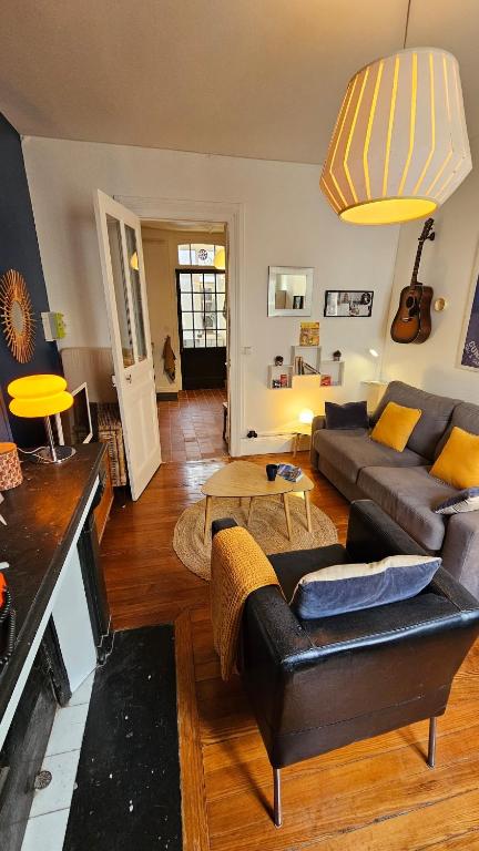 Studio Vintage chic, Centre, Gare et Plage à pied - 3