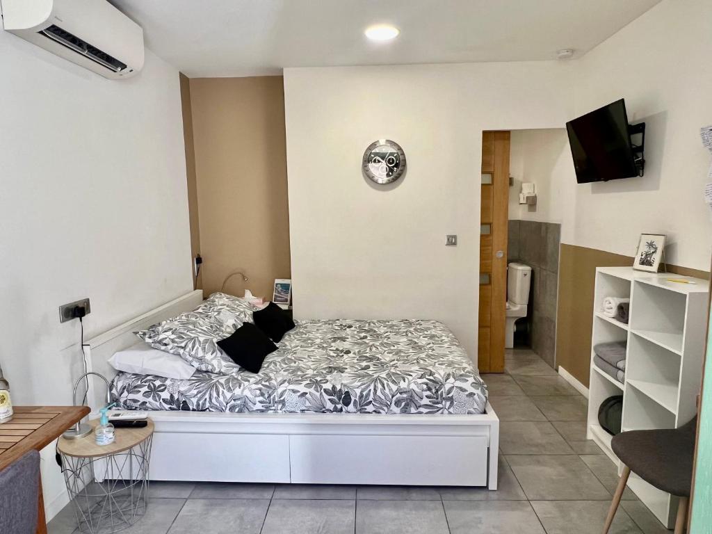 Studette de 17m2 avec parking privé gratuit Climatisation et petite cuisine - 2
