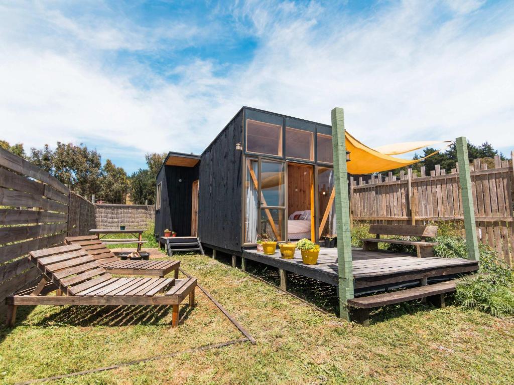 Nomad Tiny Playera I Cabaña en Matanzas Hot Tub Wifi Parking - 5