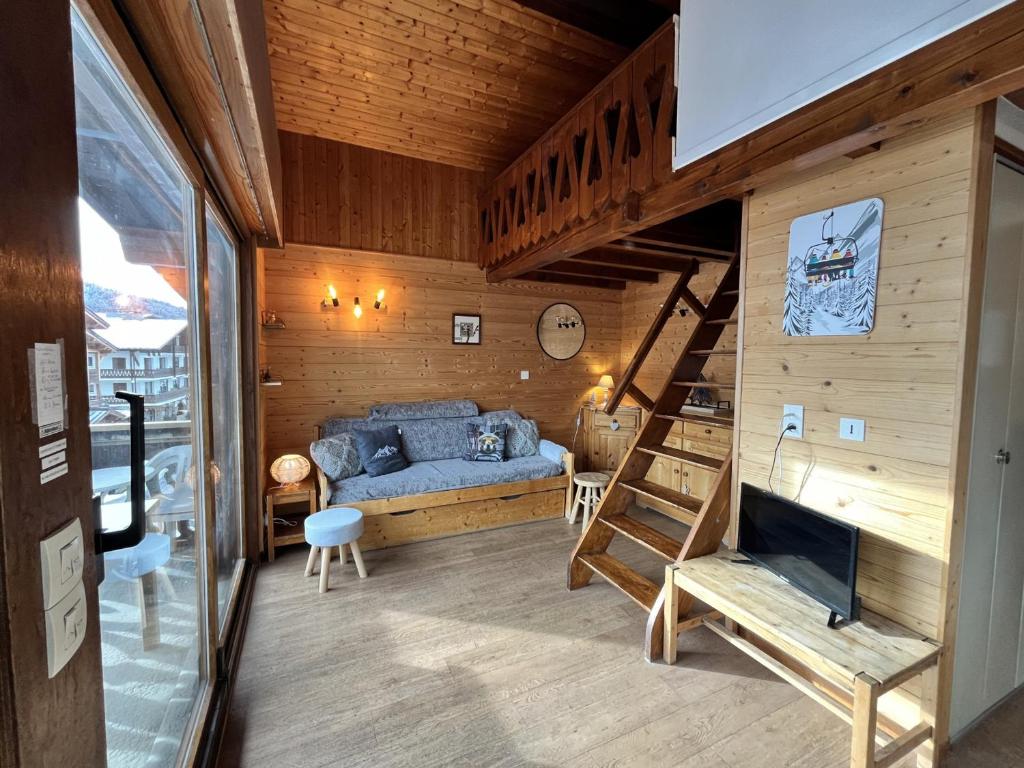 Studio cosy avec mezzanine aux Gets - FR-1-671-330 - 1