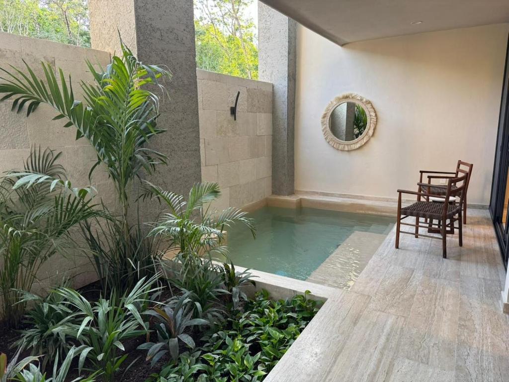 Luxury 1BR with Private Terrace Pool in Aldea Zama - 2