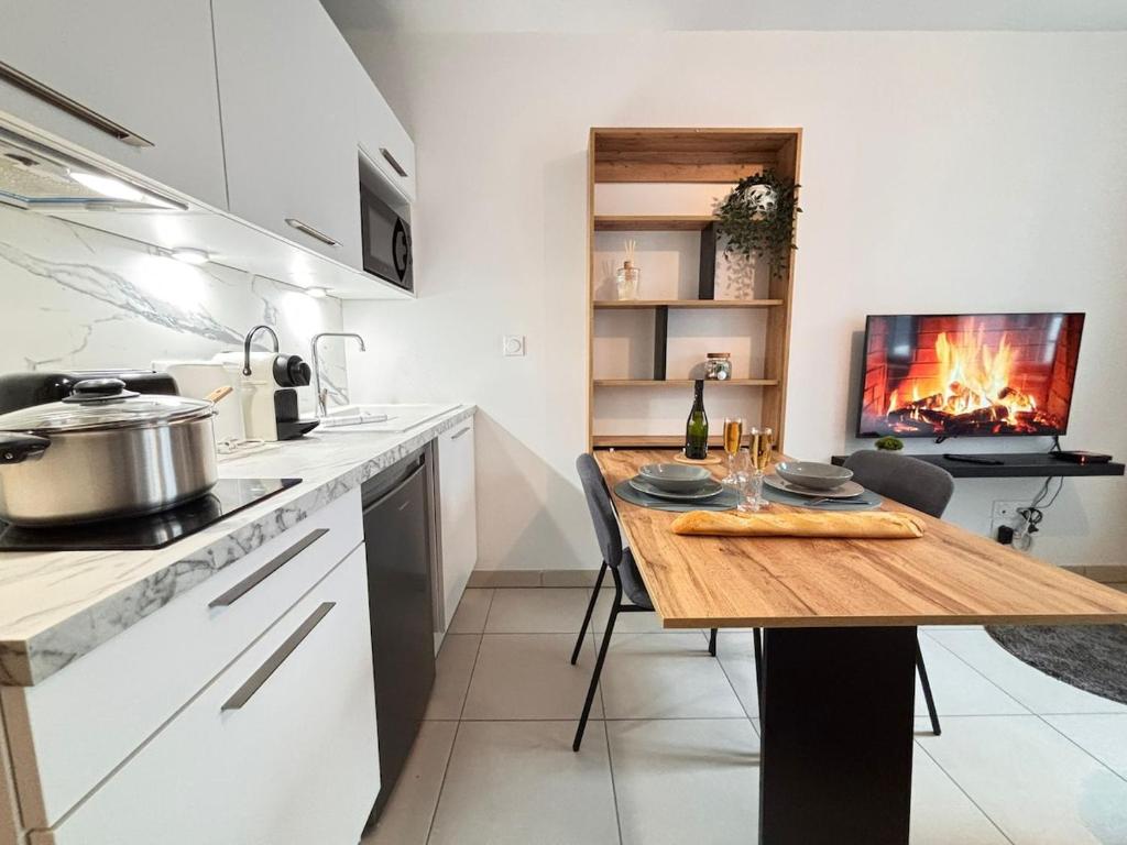 Le Rainssant studio cocooning en RDC au centre - 2