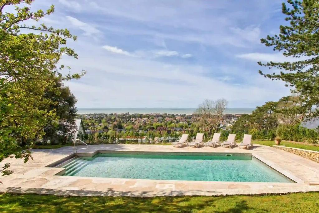 Magnifique demeure Moulin Saint-Laurent Deauville avec piscine & sauna 12 pers - 4