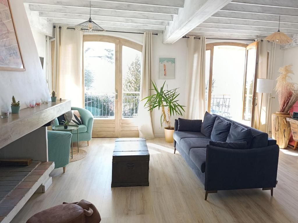 T3, 2 chambres 60m2 piscine, tennis vue sur lac - 2