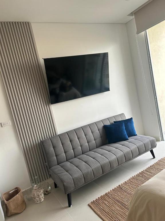 Ocean View Apartment in Santa Marta- Pozos Colorados, Steps from the Beach - 3
