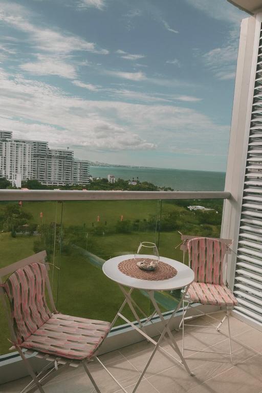 Ocean View Apartment in Santa Marta- Pozos Colorados, Steps from the Beach - 4