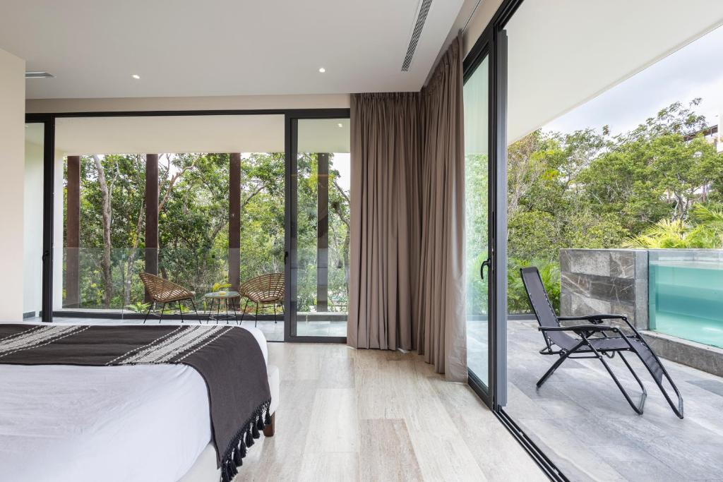 Luxury Jungle Condo with Private Pool in Tulum at MISTIQ TEMPLE II - 2