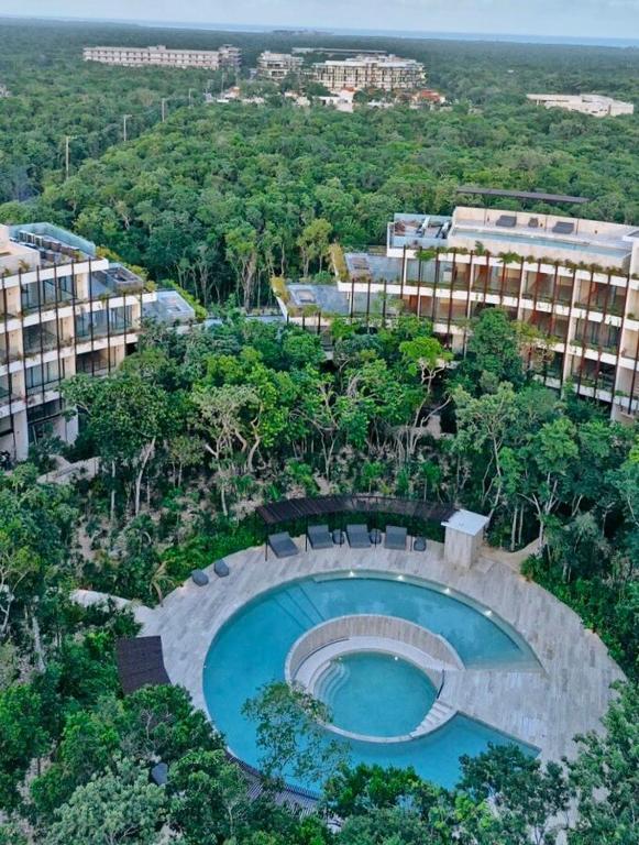 Luxury Jungle Condo with Private Pool in Tulum at MISTIQ TEMPLE II - 1