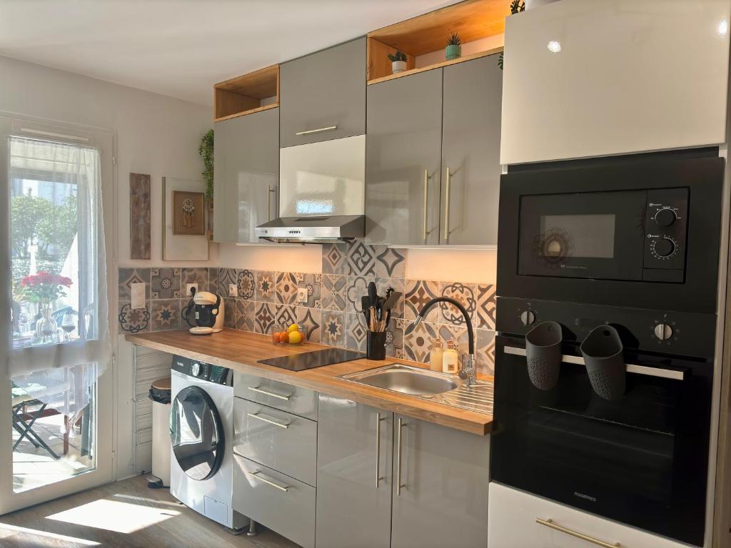 Safari Private Beach, Terrace, Parking & Wifi 50m Océan Surf - 4