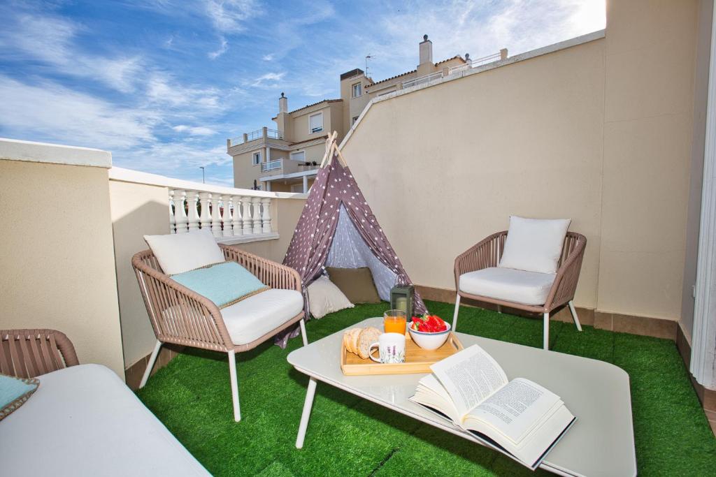 DENIA Playa Santa Ana Adosados - Cómodo apartamento con Piscina, Terraza y Parking, a 2 minutos de la playa - 2
