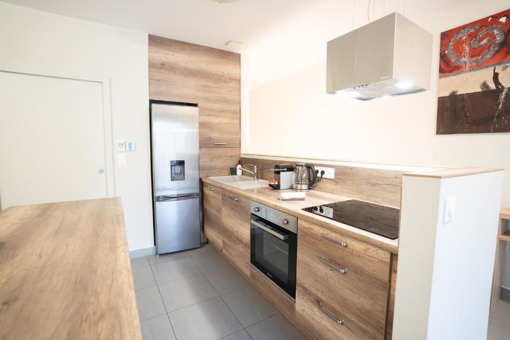 Air-conditioned 2 bedroom apartment with Terrace Parking Carcassonne - 4