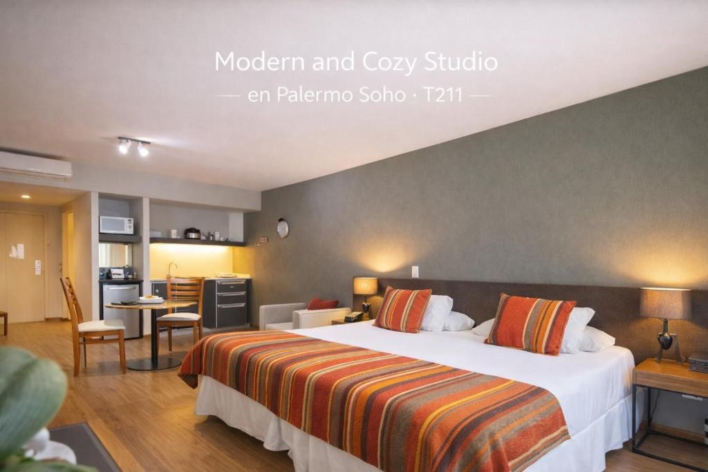 Modern and Cozy Studio en Palermo Soho - T211 - 1