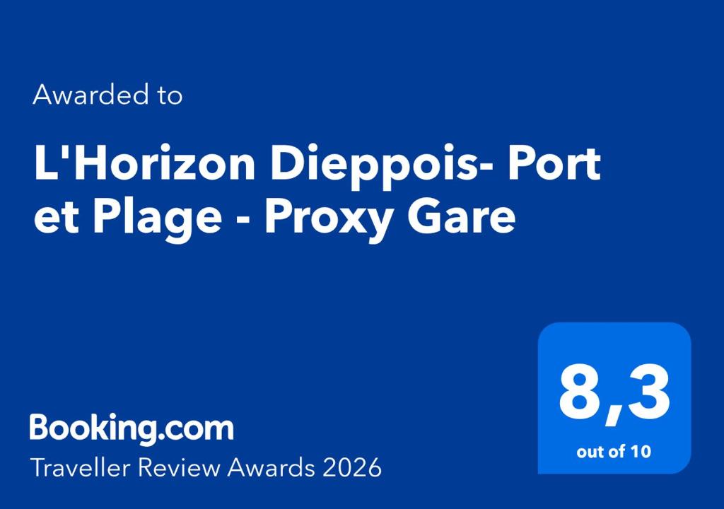 L'Horizon Dieppois- Port et Plage - Proxy Gare - 2