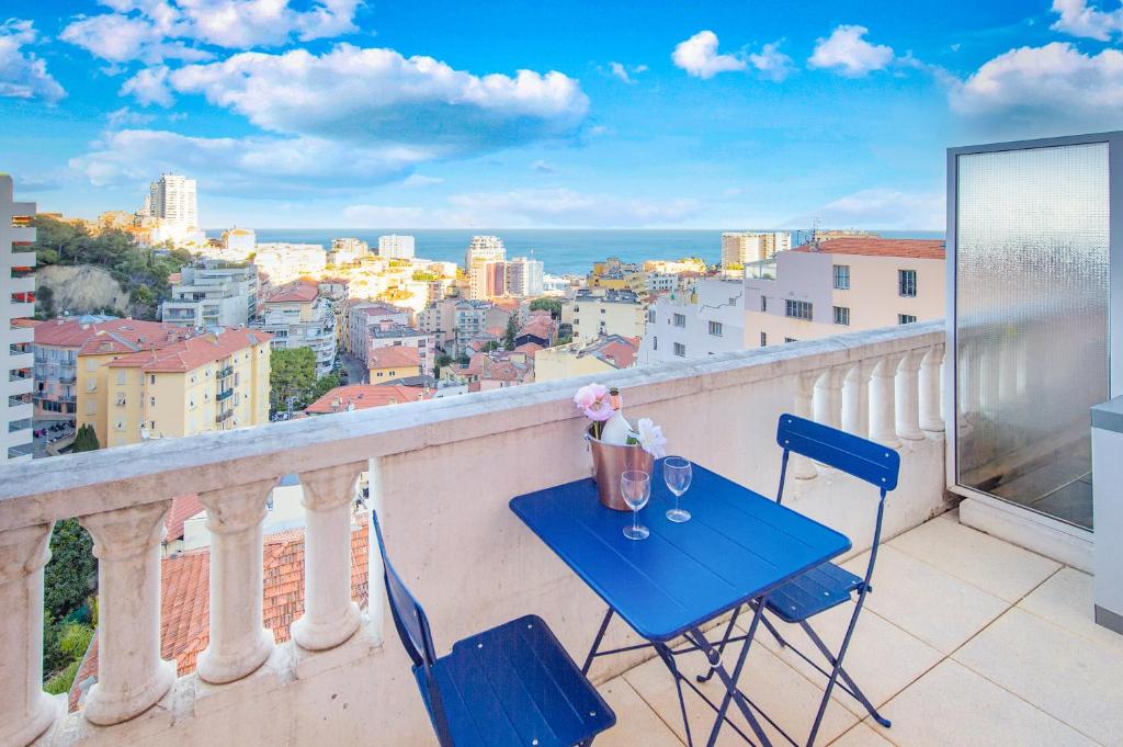 Monaco Border - Cosy studio vue mer et ville - FL - 4
