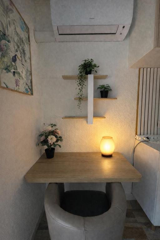 Nouveau ! Studio Mer Racine - Plage, Clim, Parking - 5