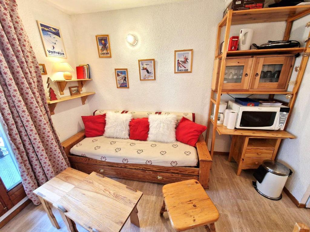 Charmant studio 2-3 personnes, balcon sud, Valfréjus - FR-1-265-215 - 2