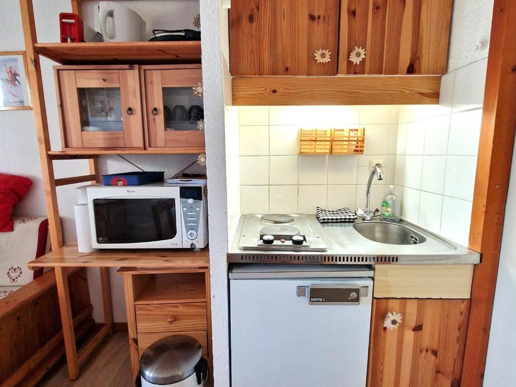 Charmant studio 2-3 personnes, balcon sud, Valfréjus - FR-1-265-215 - 3