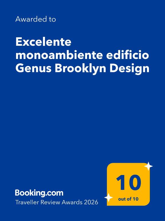 Excelente monoambiente edificio Genus Brooklyn Design - 3