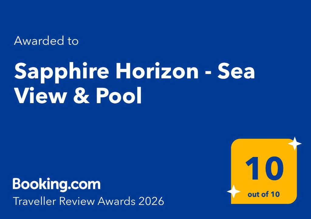 Sapphire Horizon - Sea View & Pool - 3