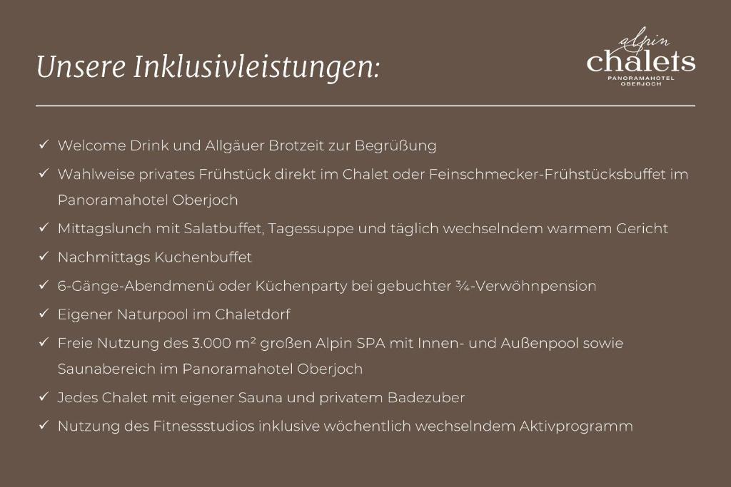 Alpin Chalets Oberjoch - 2