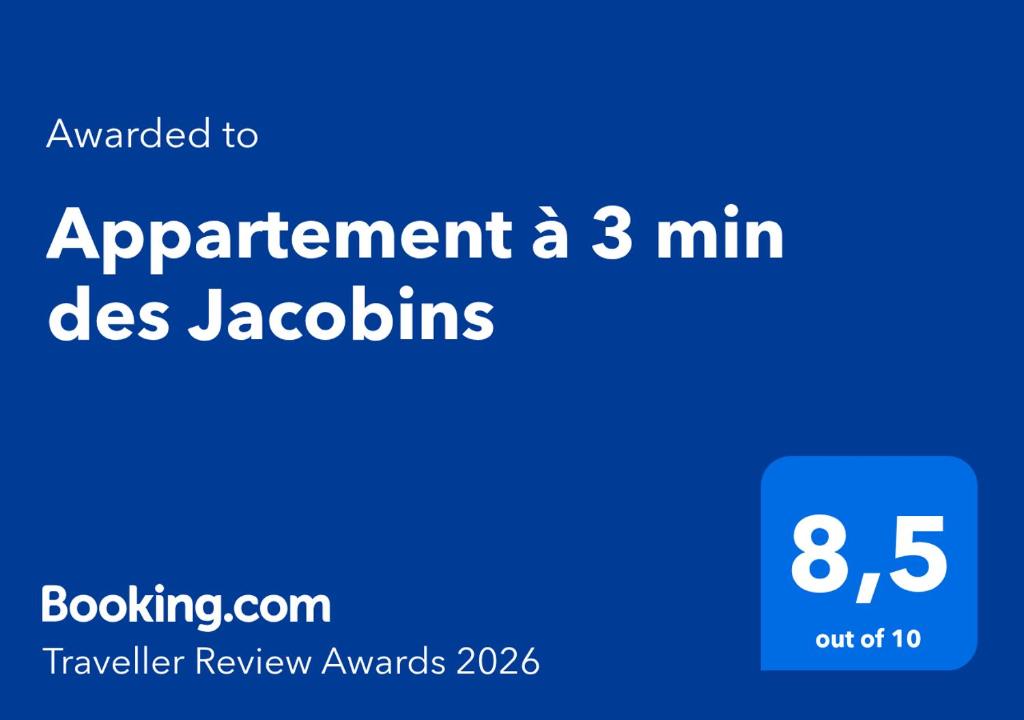 Appartement à 3 min des Jacobins - 3