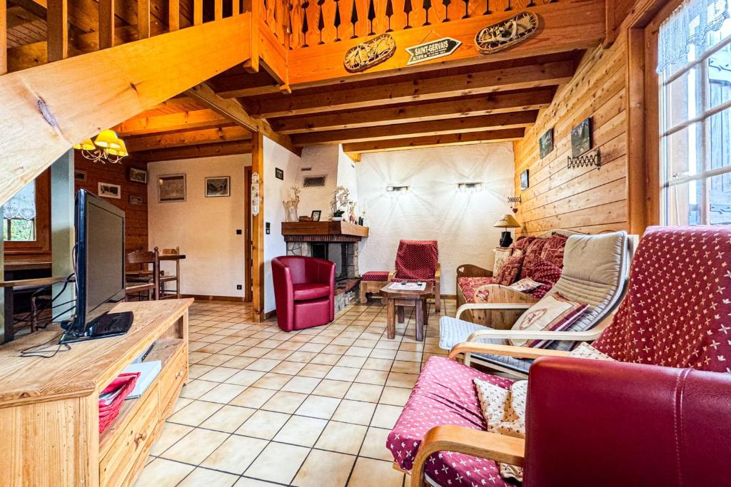 Chalet facing Mont Blanc calm and comfort - 5