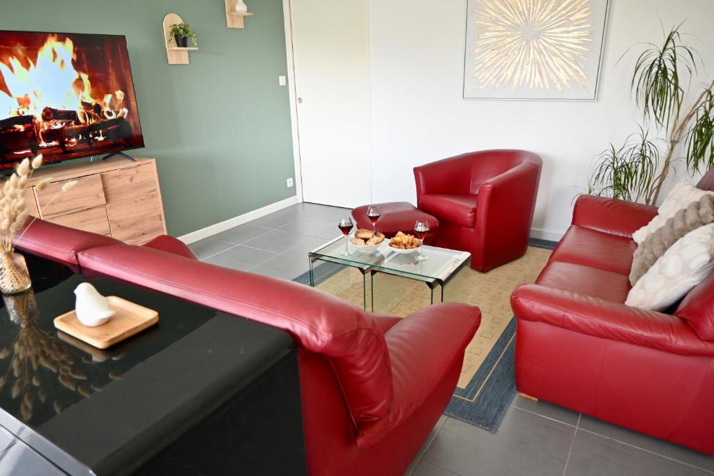 Maison moderne avec jardin sans vis-à-vis, idéal professionnels et familles - L'ÉCRIN BRETON - 3