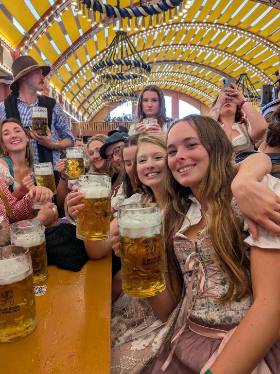 Beer Base-Camp 'BASIC PACKAGE' Oktoberfest Camping, with free welcome beer and traditional lederhosen-dirndl shop - 4